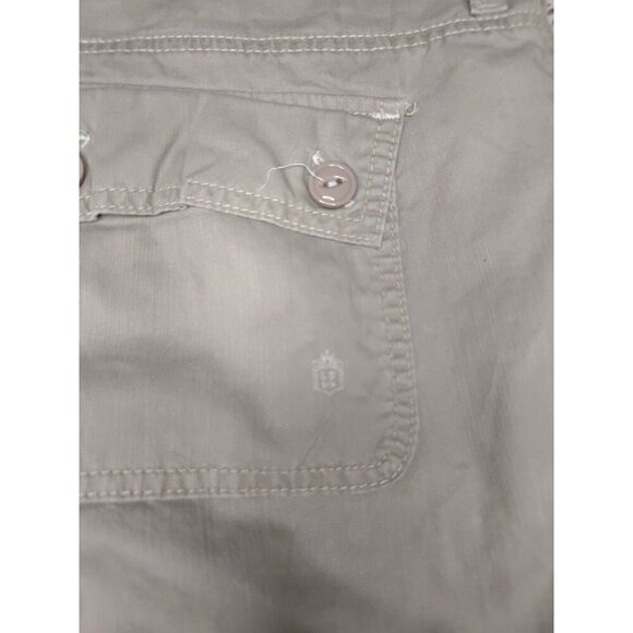 Levis Womens Shorts 16 Tan chino tab twill classic - Picture 2 of 7